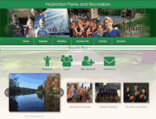 Tablet Screenshot of hopkintonrec.org