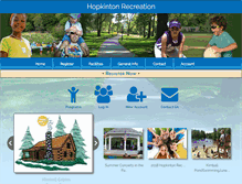 Tablet Screenshot of hopkintonrec.com